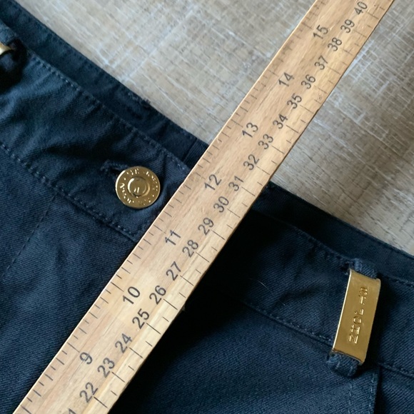 st. john sport women’s black trouser dress pants 6 chino high waist straight leg - Picture 11 of 16